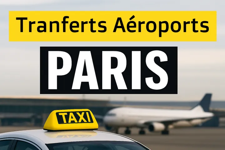 Guide complet des transferts en taxi entre Paris et les aéroports (CDG, Orly, Beauvais)