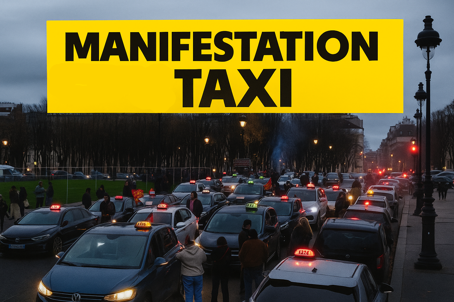 Pourquoi les taxis parisiens manifestent-ils ? Découvrez les raisons de la grève des taxis à Paris, ses impacts sur les gares et aéroports, et les conseils pratiques pour se déplacer malgré les blocages.