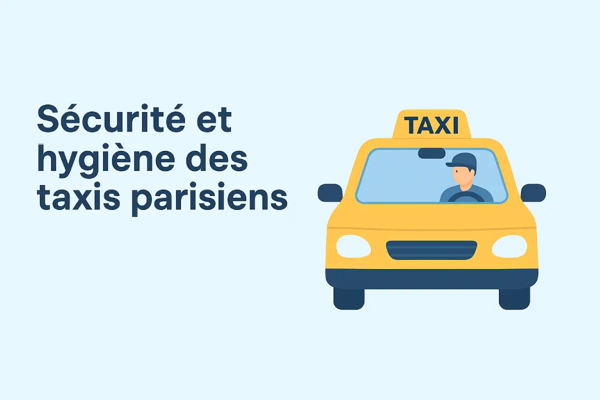 Guide des normes de sécurité et d’hygiène à respecter pour les taxis à Paris.